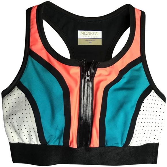 MONREAL Punch Racer Activewear Sports Bra - Picture 1 of 4
